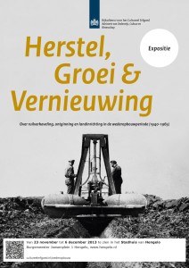 Poster Expositie Groei, Herstel en Vernieuwing_Hengelo